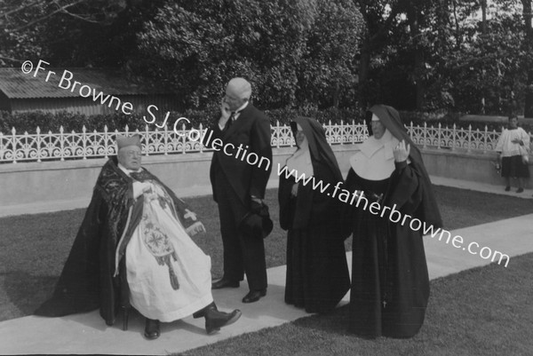 BISHOP OF CLOYNE AT RUSHBROOK FUNERAL